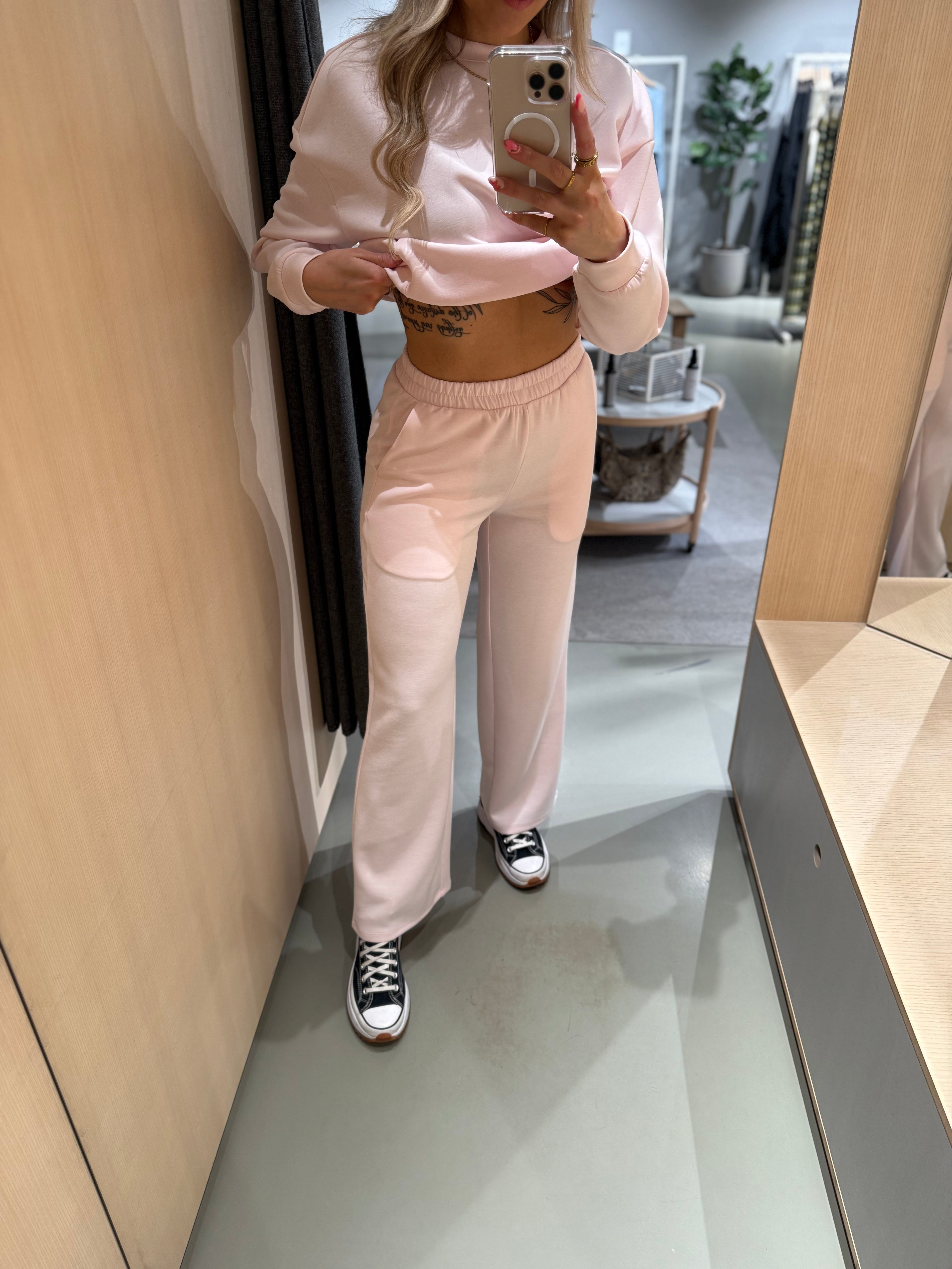 VIREFLECT Track Pants - Pink Marshmallow